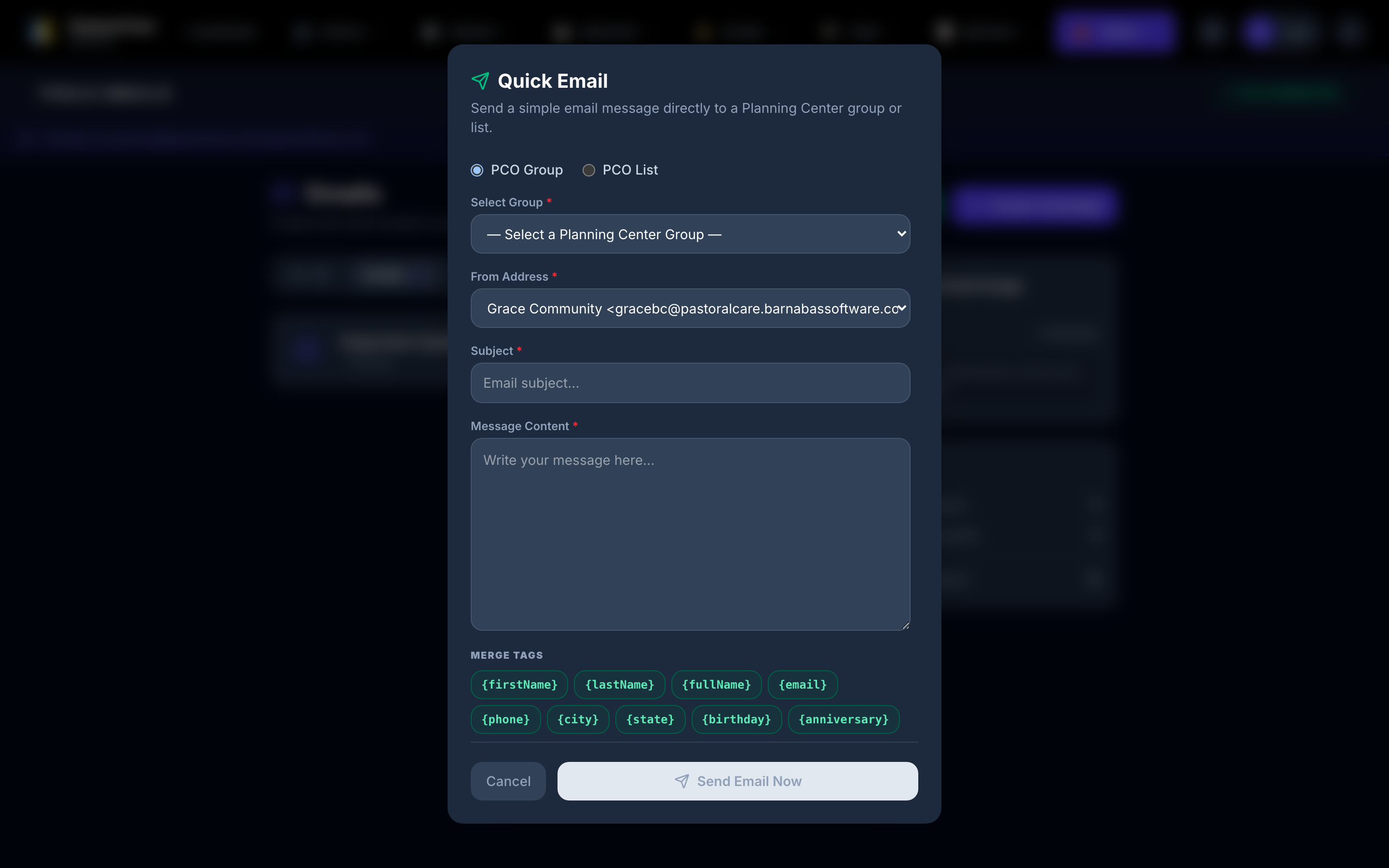 Email Campaign Builder
